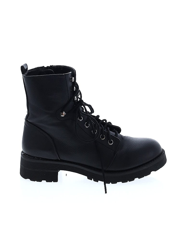 myer black ankle boots