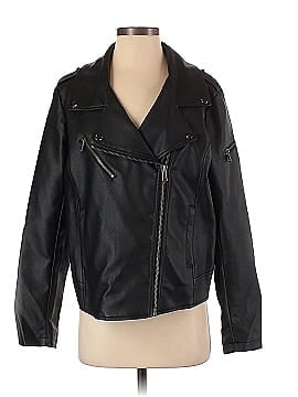 Riverdale Faux Leather Jacket (view 1)