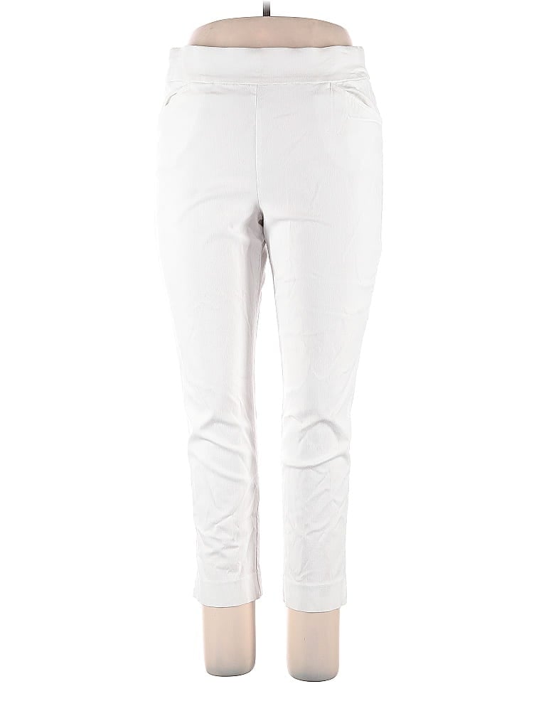 Chico's White Casual Pants Size XL (3) - 76% off | thredUP