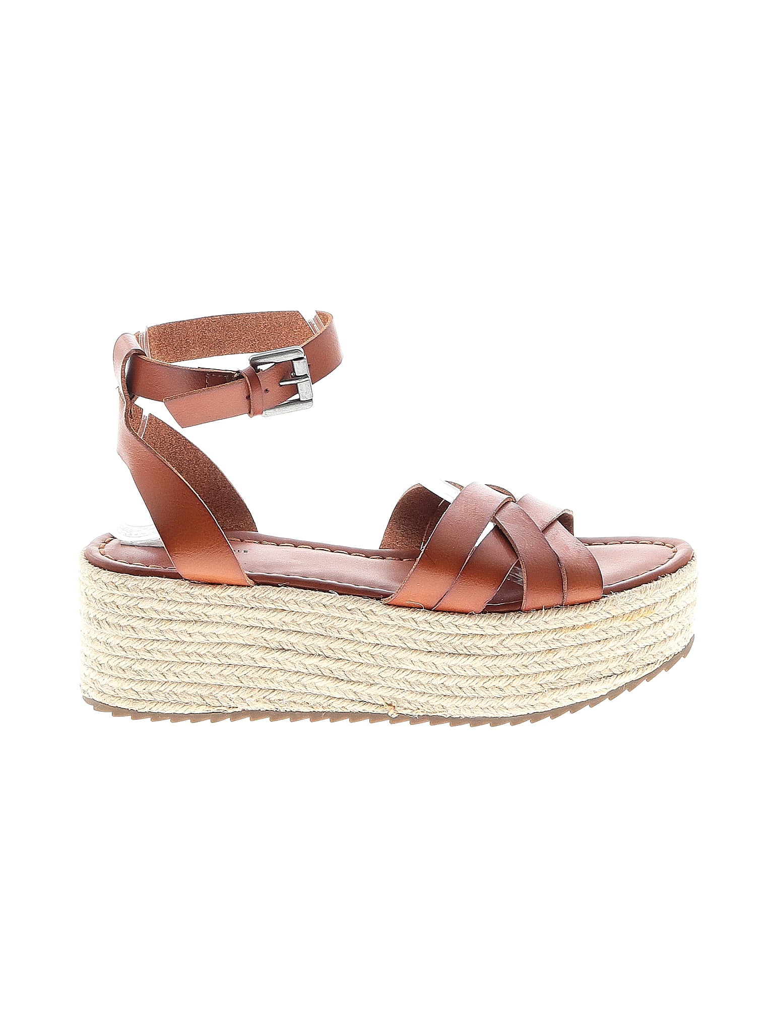 American Eagle Outfitters Solid Brown Tan Sandals Size 9 - 40% off ...