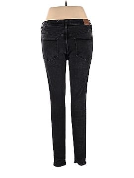 Madewell Tall 9" High-Rise Skinny Jeans in Black Frost (view 2)