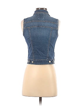 Wax Jean Denim Vest (view 2)