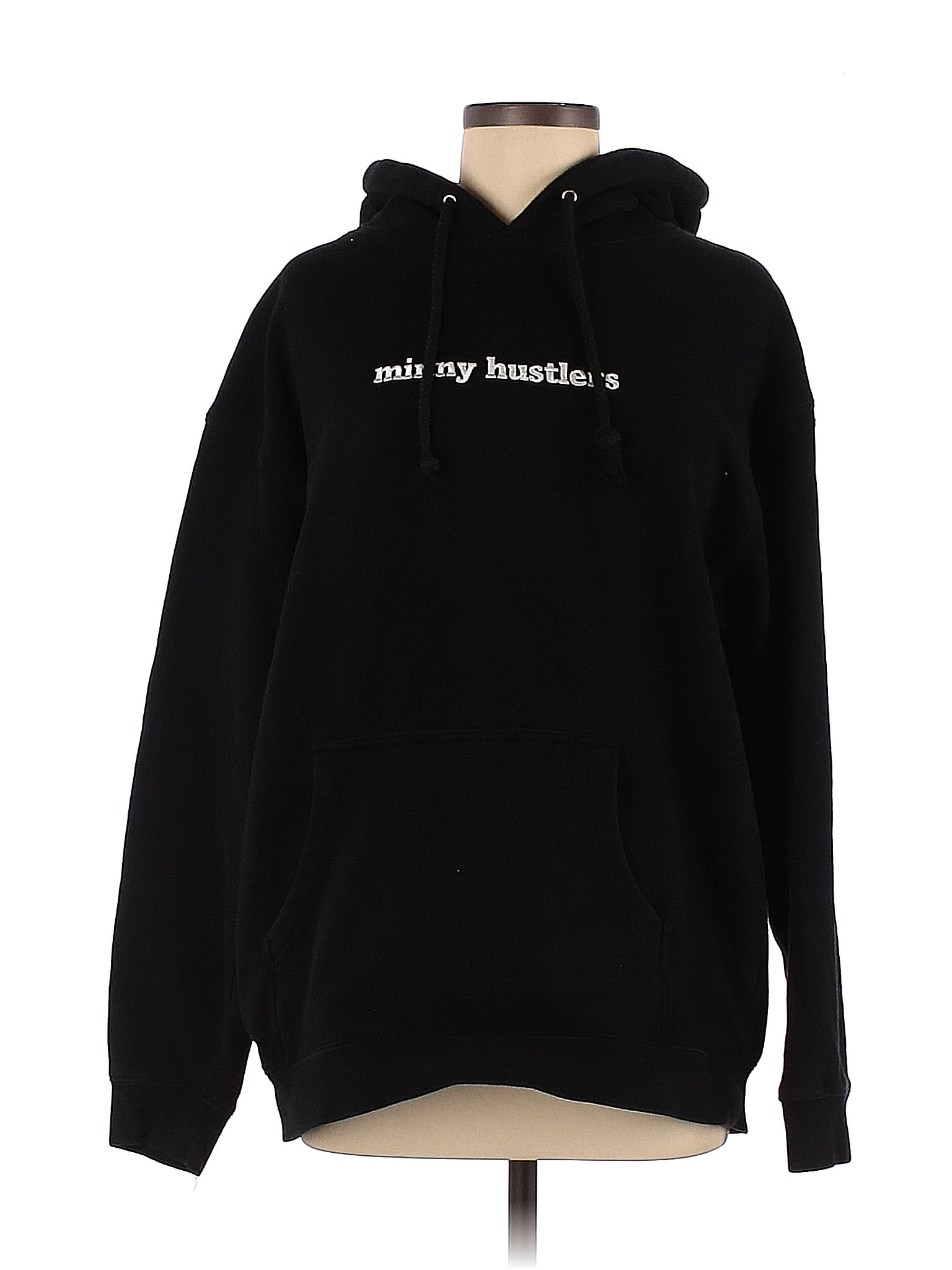 Assorted Brands Black Pullover Hoodie Size L - 52% off | thredUP