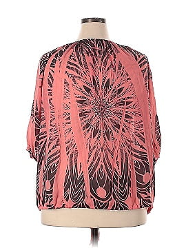 Ashley Stewart 3/4 Sleeve Button-Down Shirt (view 2)