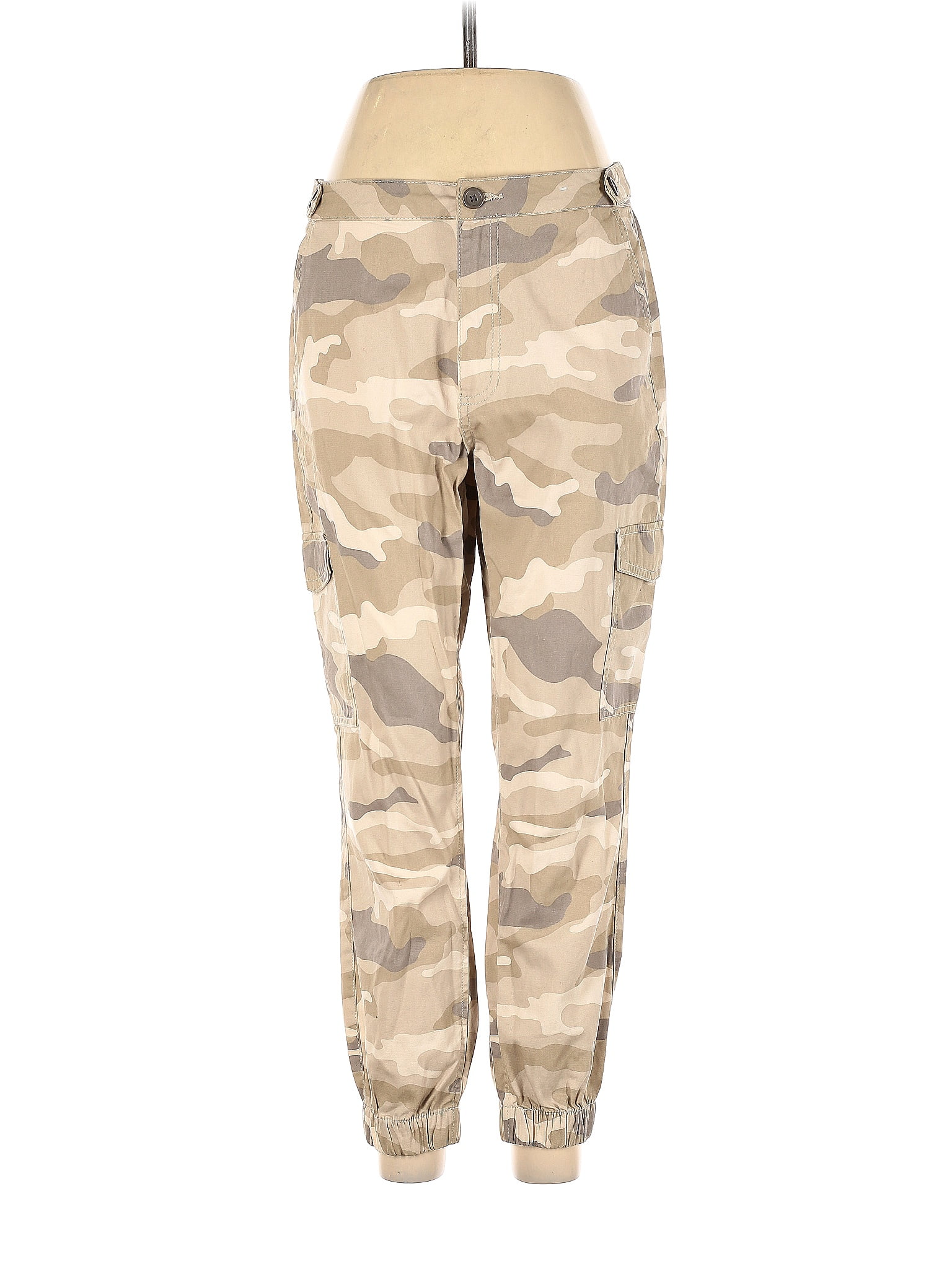 Primark Camo Tortoise Tan Cargo Pants Size 6 56 off ThredUp