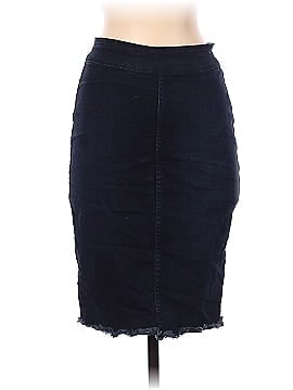 Harlowe & Graham Denim Skirt (view 1)