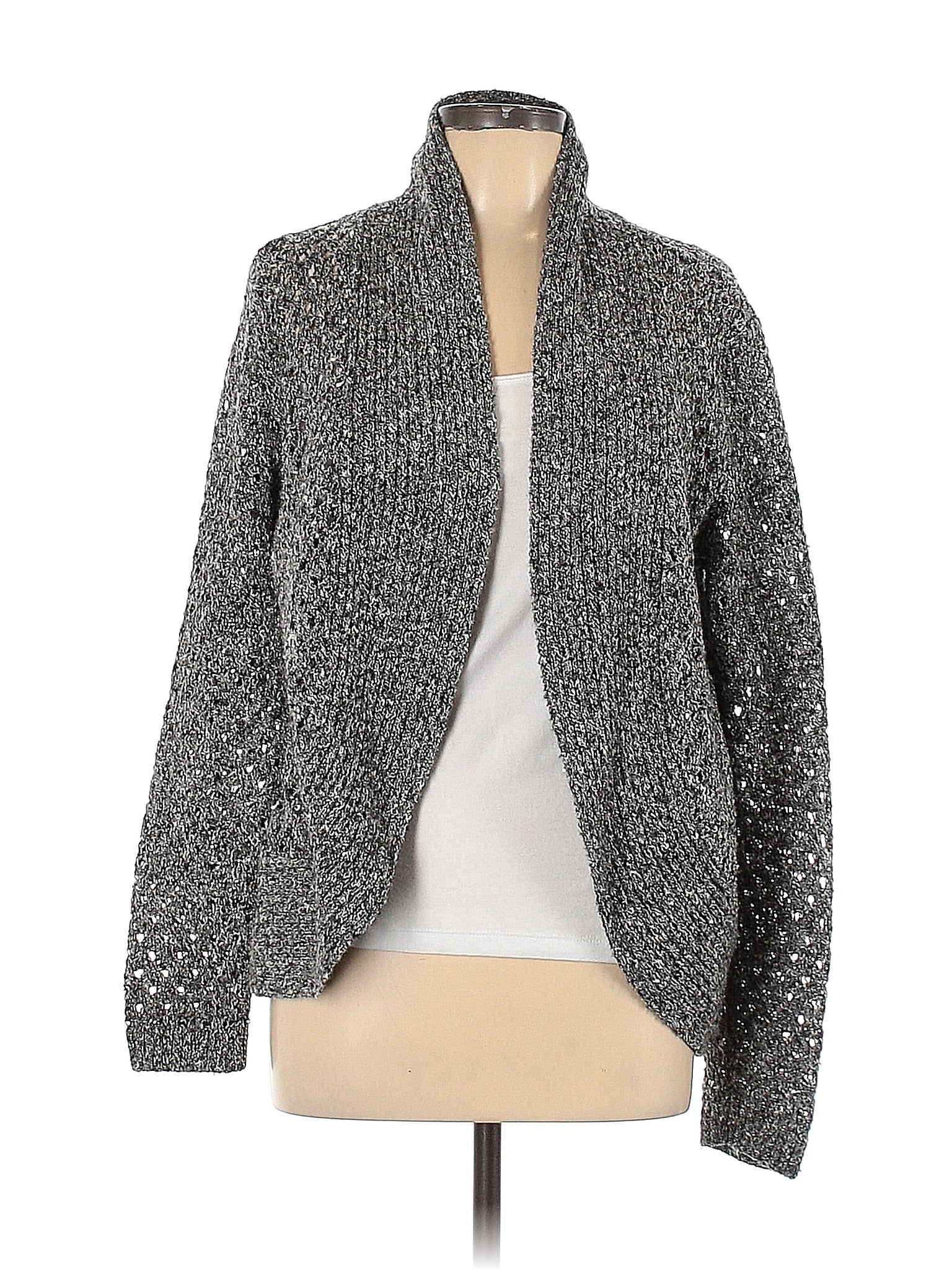 Christopher & Banks Gray Cardigan Size XL - 71% off | thredUP