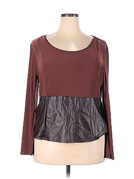 Ashley Stewart Long Sleeve Blouse (view 1)