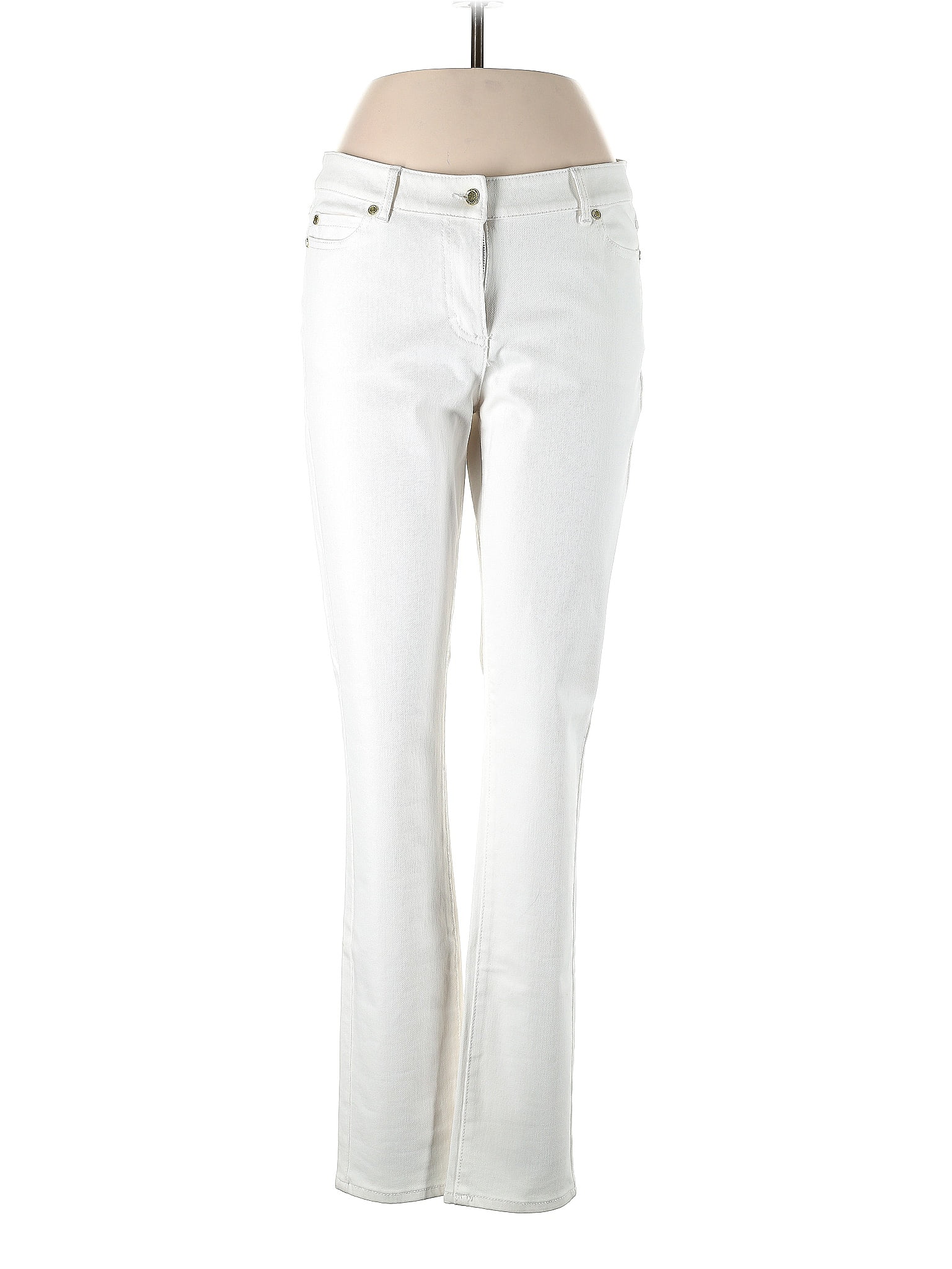 J. McLaughlin Ivory Jeans Size 10 76 off ThredUp