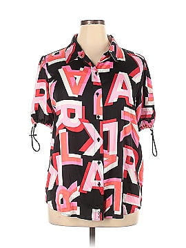 Karl Lagerfeld Short Sleeve Blouse (view 1)