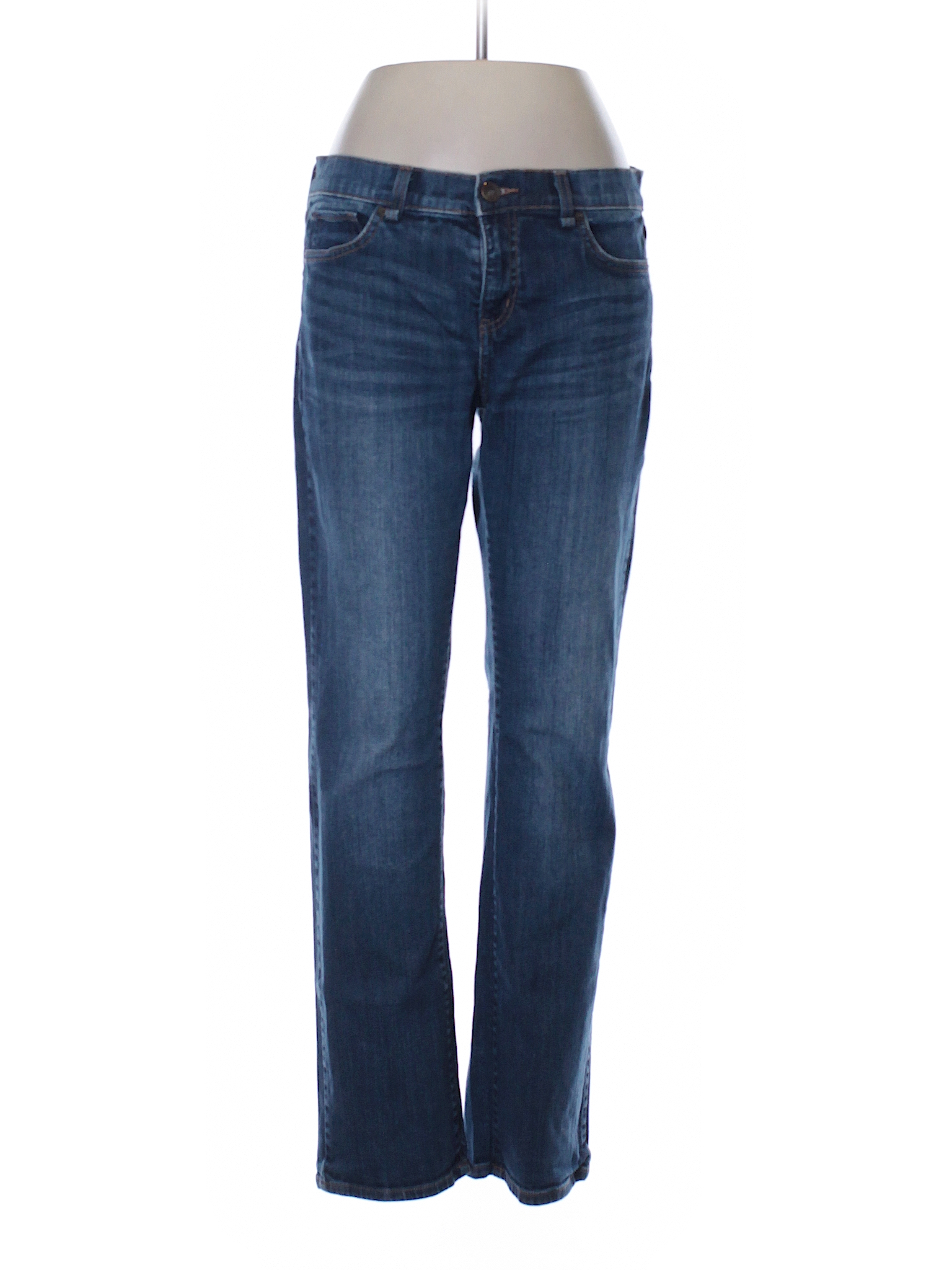 Jcpenney Solid Dark Blue Jeans 31 Waist - 70% off | thredUP