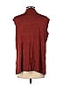Cyrus Color Block Burgundy Pullover Sweater Size L - photo 2