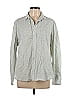 Frank & Eileen 100% Cotton Polka Dots Gray Long Sleeve Button-Down Shirt Size L - photo 1