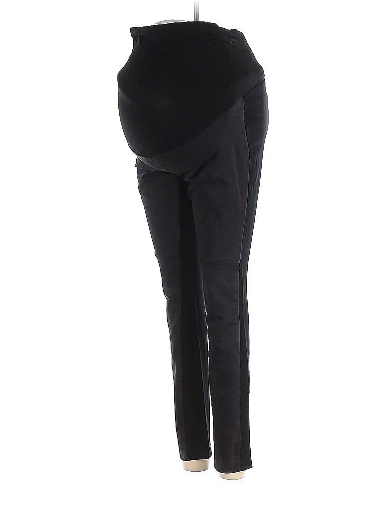 A Pea in the Pod Solid Black Casual Pants Size S (Maternity) - photo 1