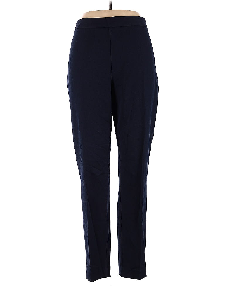 Lands' End Polka Dots Navy Blue Dress Pants Size 14 (Tall) - 76% off ...
