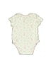 Little Me 100% Cotton White Short Sleeve Onesie Size 6 mo - photo 2