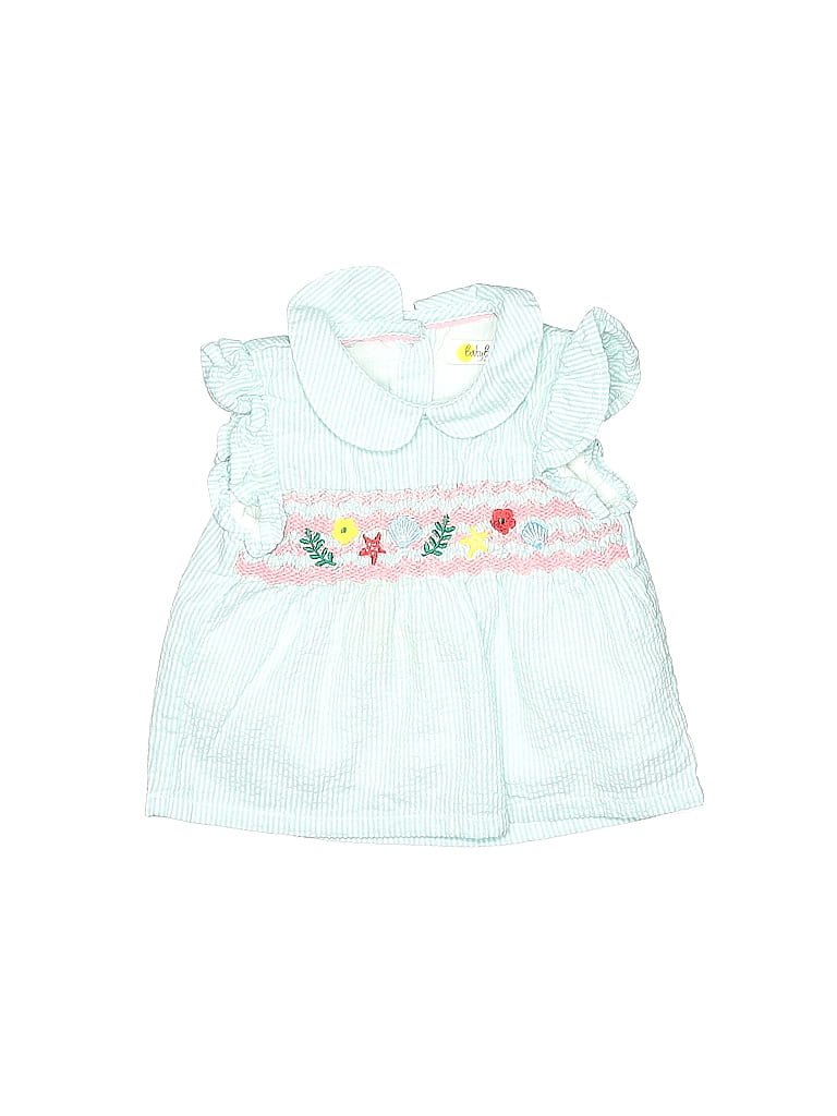 Baby Boden 100% Cotton Blue Dress Size 3-6 mo - photo 1