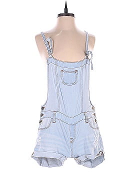 Wax Jean Romper (view 1)