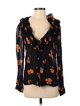 Ganni Long Sleeve Blouse (view 1)