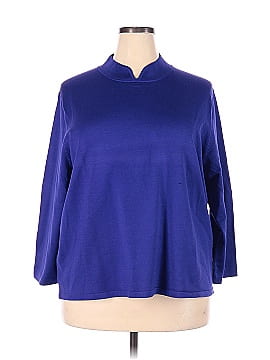 Pendleton Long Sleeve Silk Top (view 1)