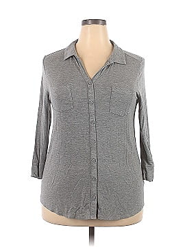 Merona Long Sleeve Button-Down Shirt (view 1)