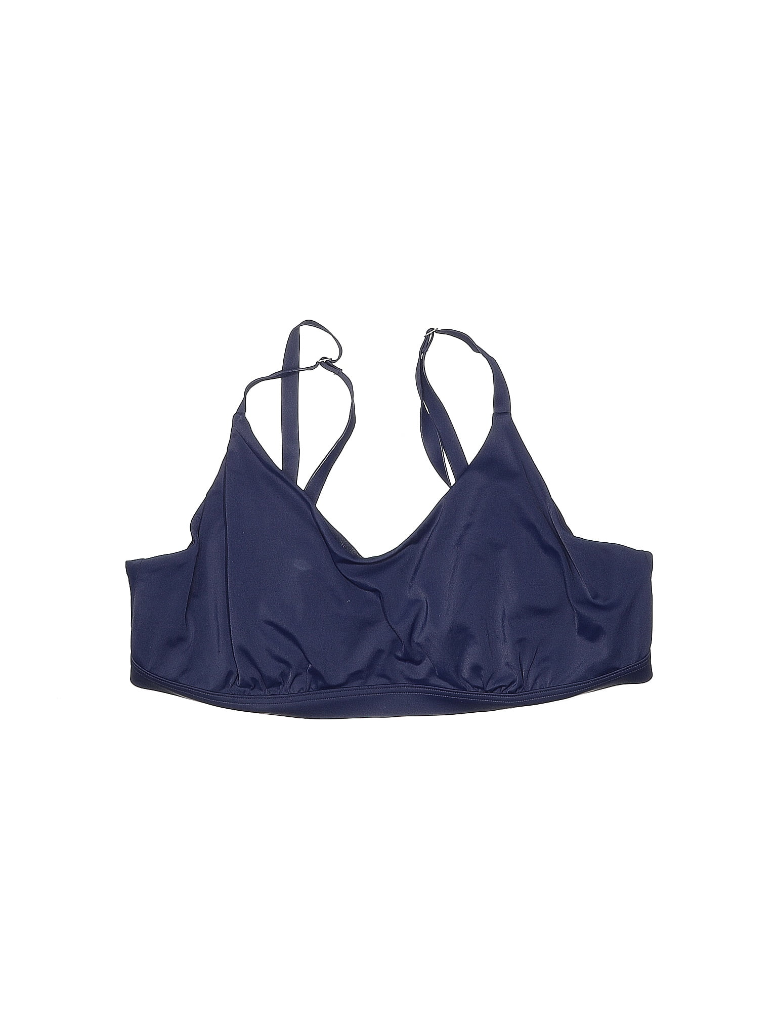 Costume Separato Blu/pervinca Donna Taglie XS-38D Coppa E Bikini Tankini Con Lacci