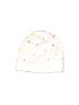 Gerber 100% Cotton White Pink Beanie Size 0-3 mo - 6 mo - photo 1