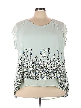 Halo Short Sleeve Blouse (view 1)