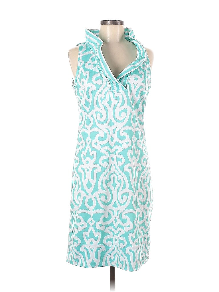 Gretchen Scott Designs Teal Casual Dress Size S - 75% off | thredUP