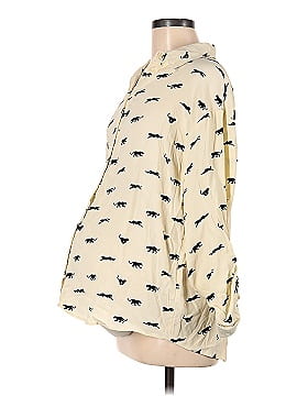 ASOS Maternity Long Sleeve Button-Down Shirt (view 1)