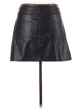 Future Collective Faux Leather Skirt (view 2)