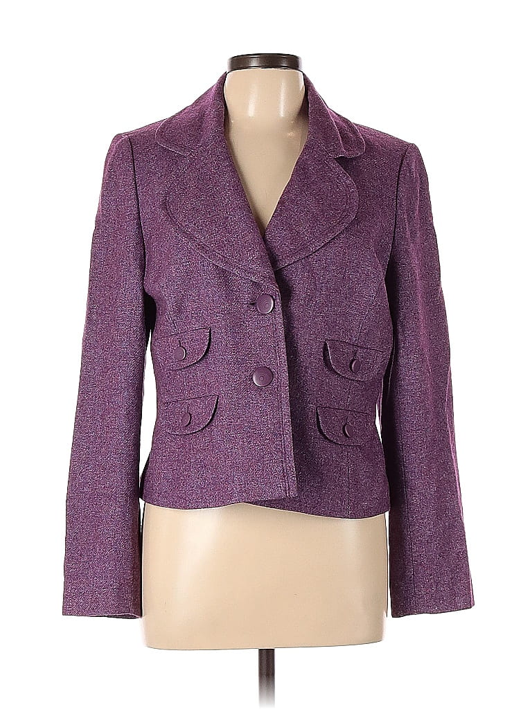 Ann Taylor LOFT Purple Blazer Size 10 - 70% off | thredUP