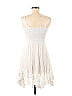 FP One Solid White Casual Dress Size L - photo 2