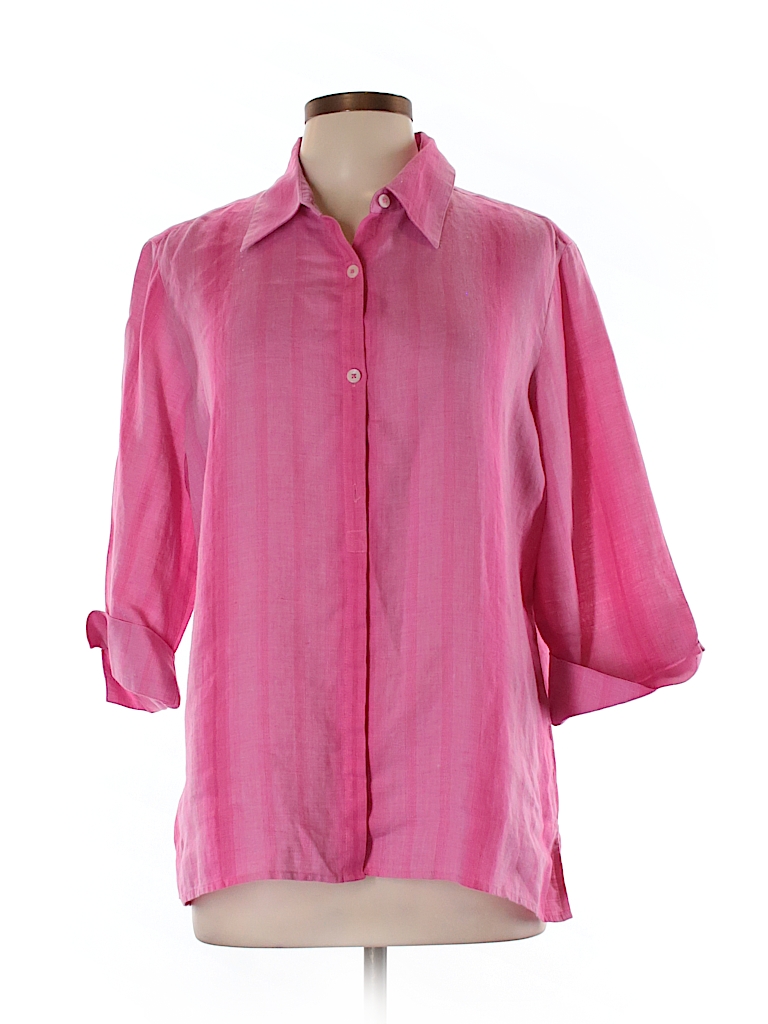 claiborne linen shirt