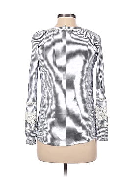 Pale Sky Long Sleeve Blouse (view 2)