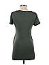 A Pea in the Pod Solid Green Short Sleeve T-Shirt Size S (Maternity) - photo 2