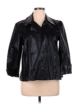 Lauren Jeans Co. Faux Leather Jacket (view 1)