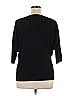 7th Avenue Design Studio New York & Company Color Block Polka Dots Black Pullover Sweater Size XL - photo 2