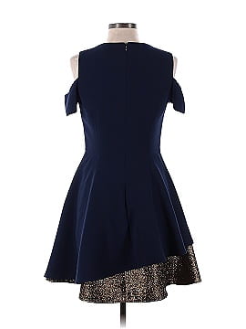Slate & Willow Navy Tier Gold Dress (view 2)