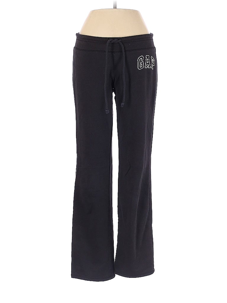 Gap Outlet Solid Black Sweatpants Size XS - photo 1