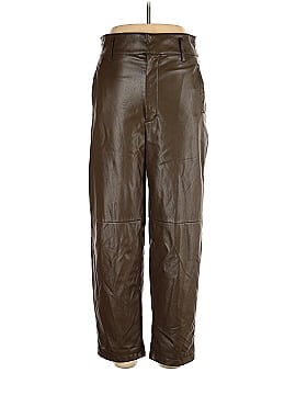 Marissa Webb Collective Tie Front Faux Leather Pants (view 1)