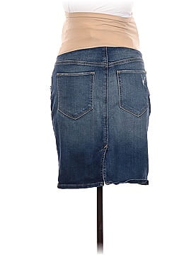 A Pea in the Pod Denim Skirt (view 2)