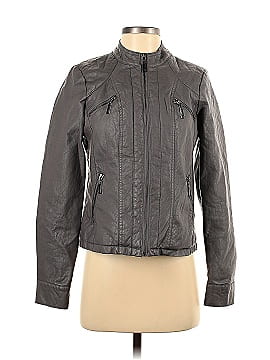 D2 Faux Leather Jacket (view 1)