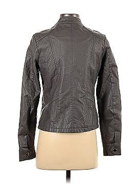 D2 Faux Leather Jacket (view 2)