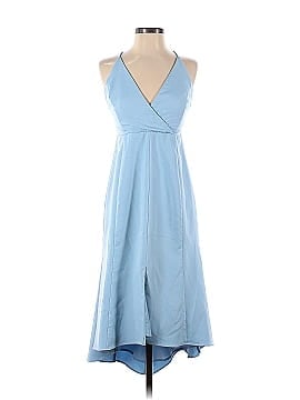 Harlyn Sky Blue High Low Dress (view 1)