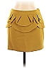Bluejuice Solid Yellow Casual Skirt Size S - photo 1