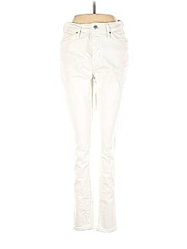Levi's White 721 High Rise Skinny Jeans (view 1)