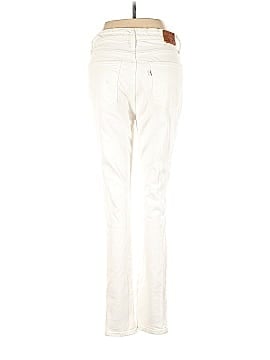 Levi's White 721 High Rise Skinny Jeans (view 2)
