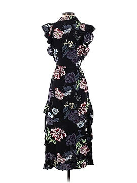 Marissa Webb Collective Black Floral Button Down Dress (view 2)