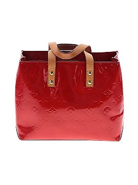 Louis Vuitton Bag Reade Monogram Vernis Pm Red Patent Leather Tote